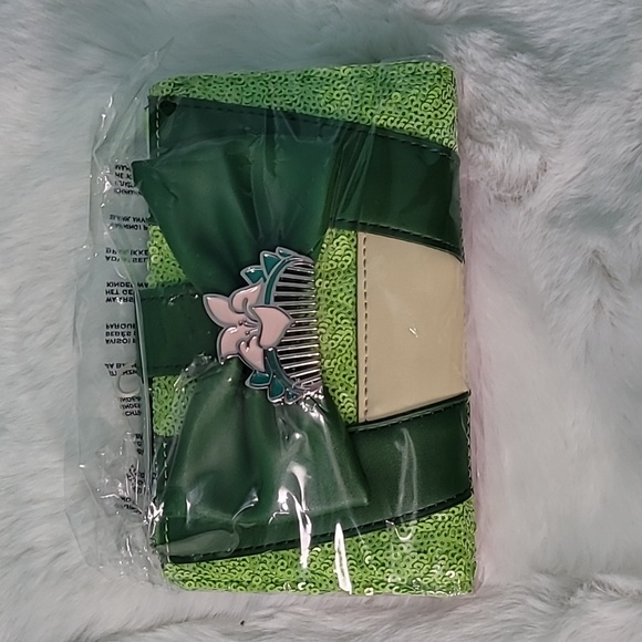 🩷💙Loungefly Mulan Sequins Mini Backpack/Wallet Bundle - Picture 8 of 11